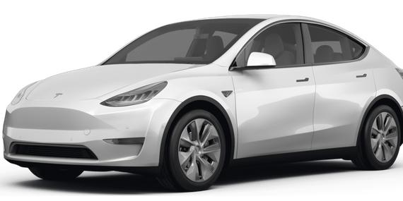 TESLA MODEL Y 2022 7SAYGDEE5NF321487 image